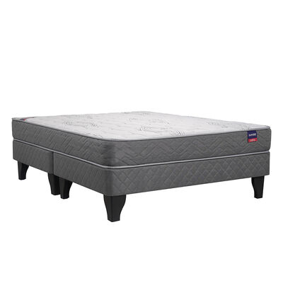 Cama Europea Celta Base Dividida 2 Plazas Danubio