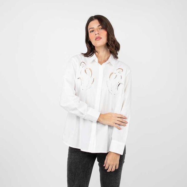 Blusa Manga Larga Mujer Zibel