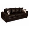 Juego de Living Elegant Detail New Houston 3-2 Cuerpos Caf&eacute;