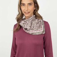 Pañuelo de Tela Mujer Bside