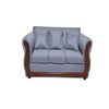 Juego de Living Diseño A&M Home Marco Sofá 3 Cuerpos + 2 Sillones 1 Cuerpo Gris