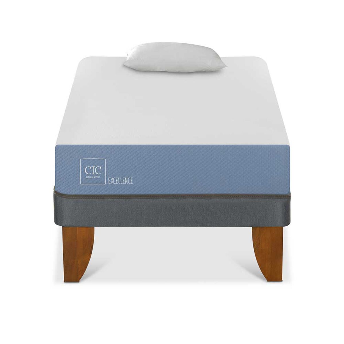 Cama Europea CIC 1 Plaza Excellence + Almohada