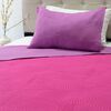 Quilt Doral 1,5 Plazas Lila Fucsia Origins