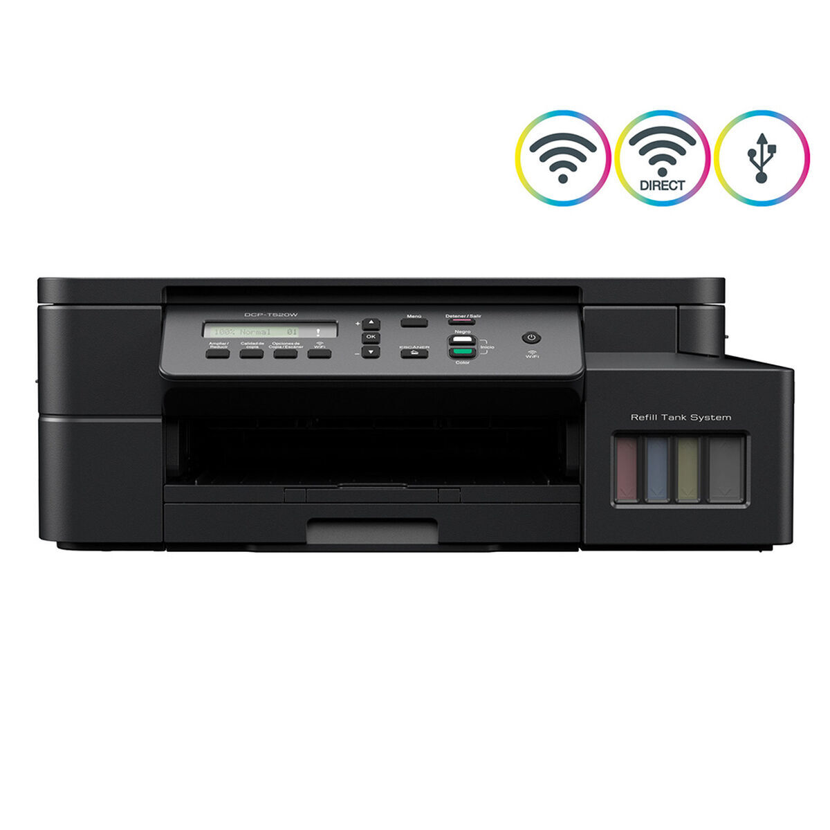Multifuncional Brother Tinta Continua DCP-T520W Wi-Fi