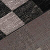 Alfombra Interior Idetex Frize Carved D4 Negro 150 x 200 cm