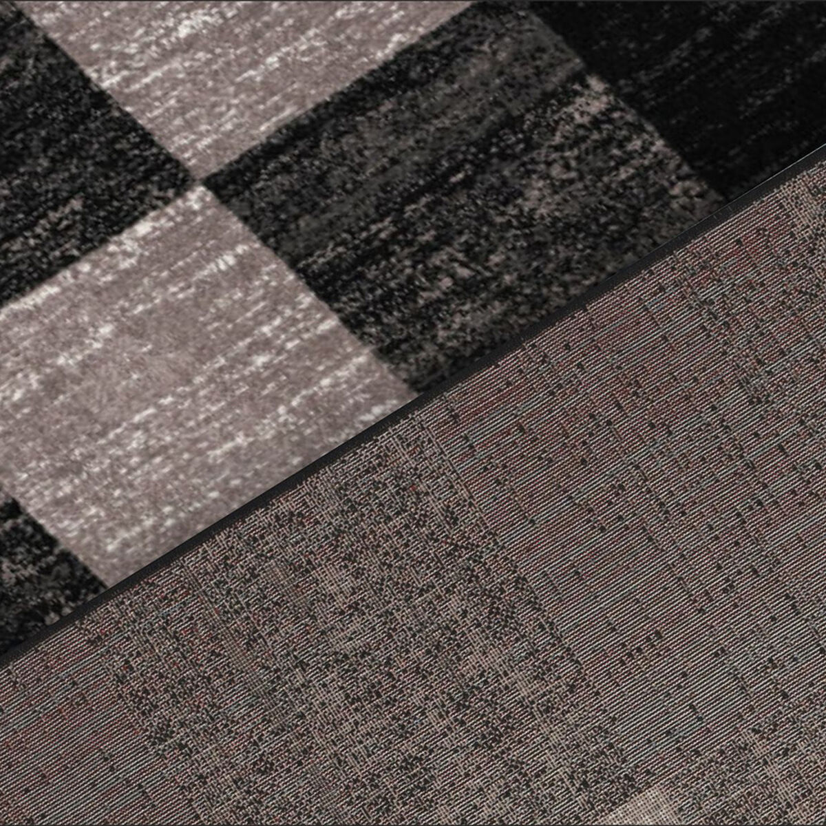 Alfombra Interior Idetex Frize Carved D4 Negro 150 x 200 cm