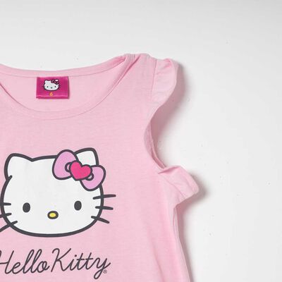 Polera Sin Mangas Niña Hello Kitty Rosado Nakt128001
