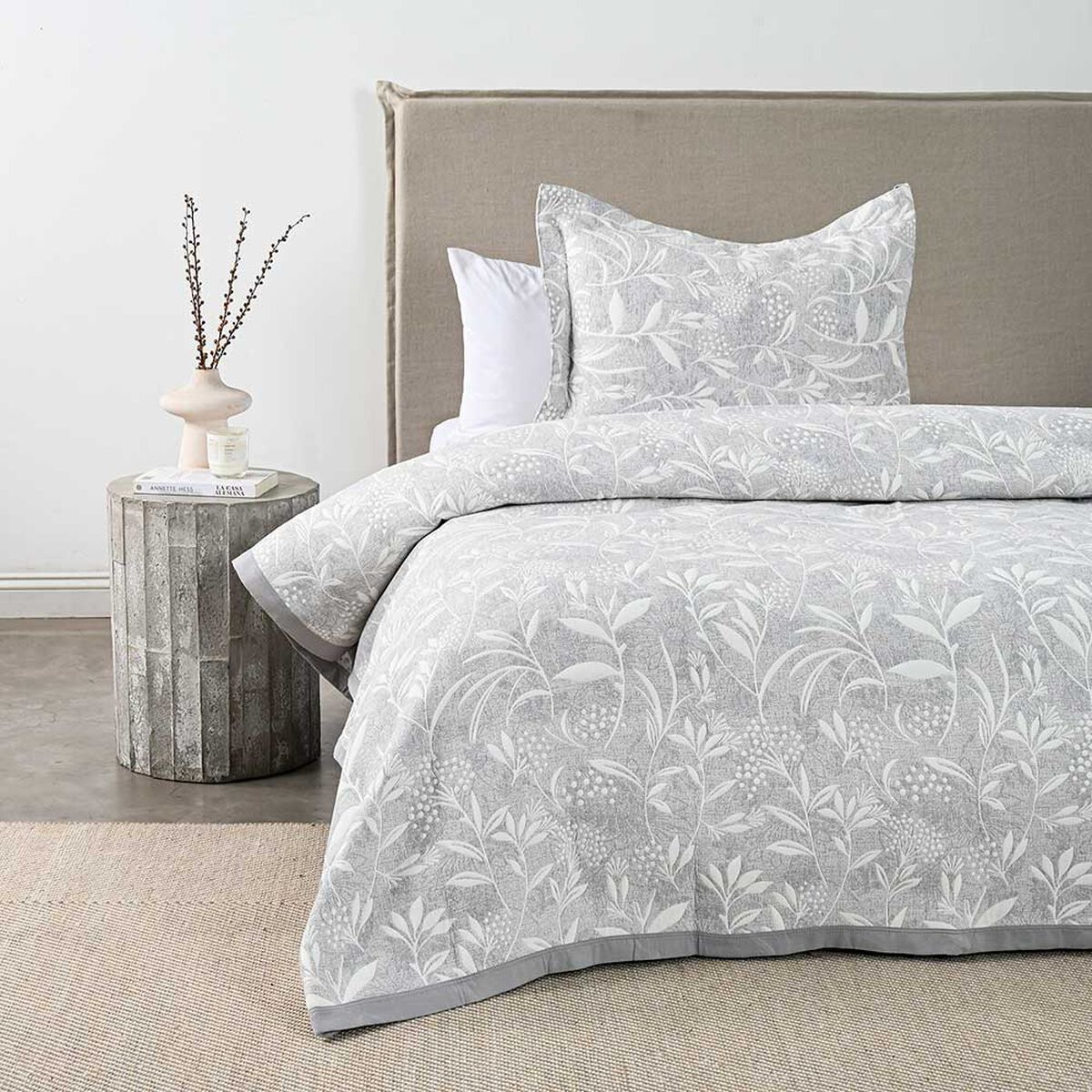 Quilt Royal Supreme 1.5 Plazas Aitana Gris