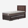 Cama Nido Rosen 1,5 Plazas New Style 6 + Respaldo Rachel