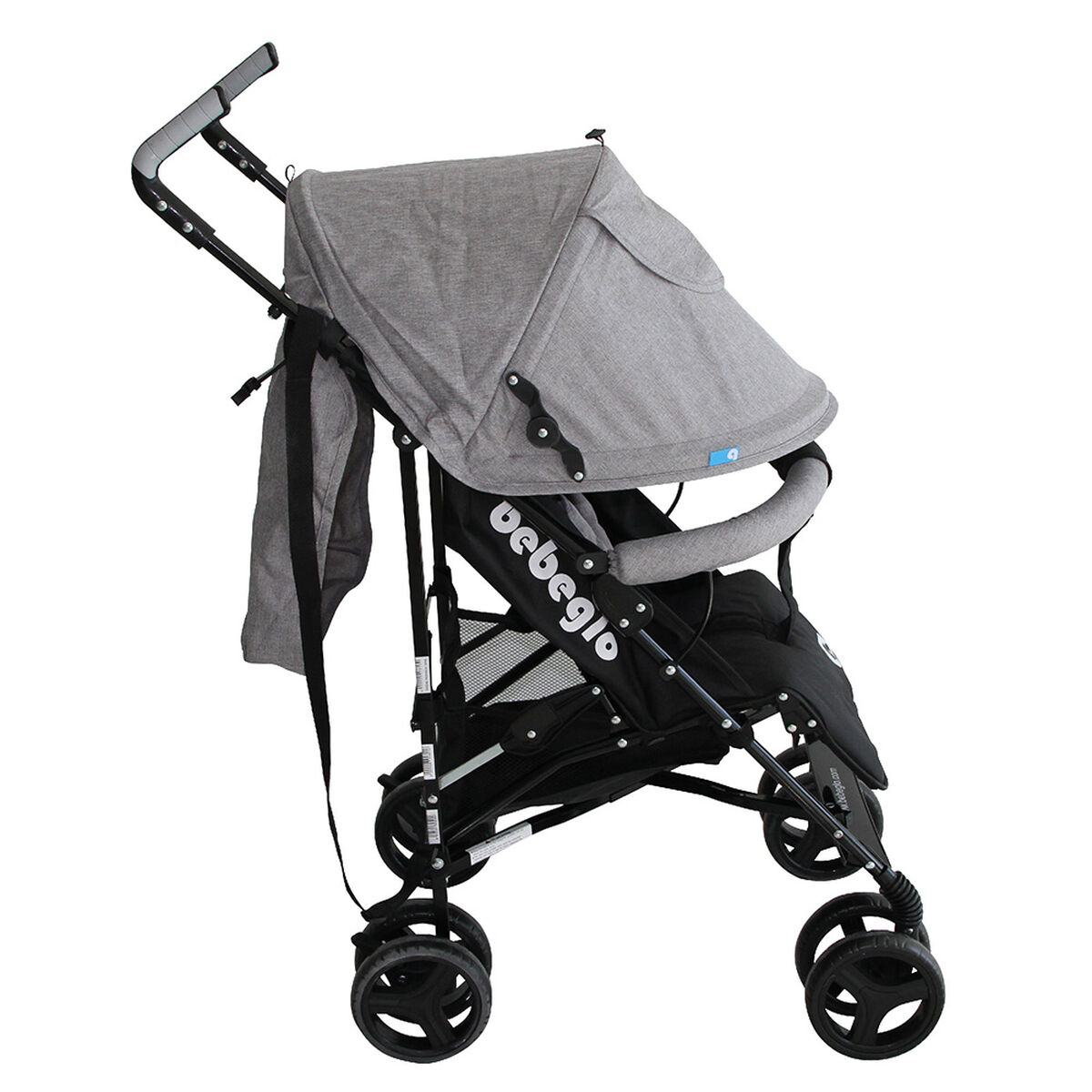 Coche Paraguas Bebeglo RS-1395L Gris