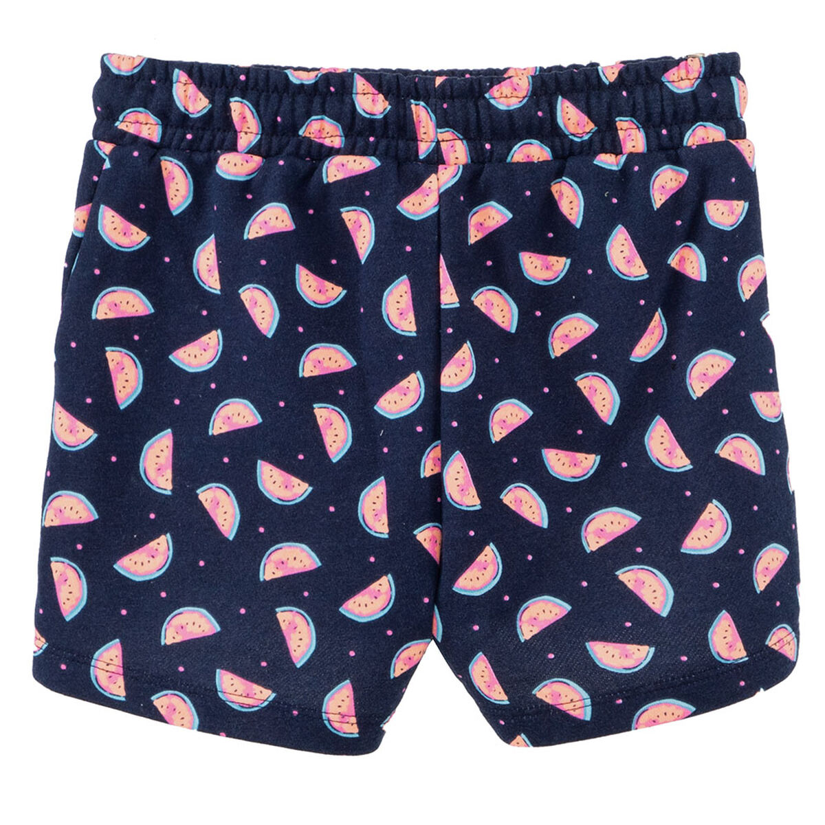 Short Estampado de Algodón Niña Chess