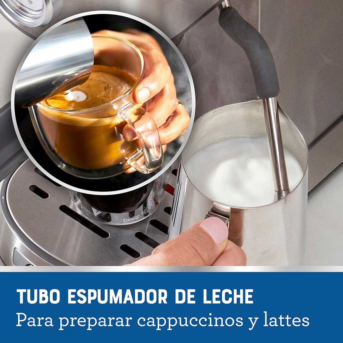 Cafetera Espresso Oster BVSTEM7200 1 lts.