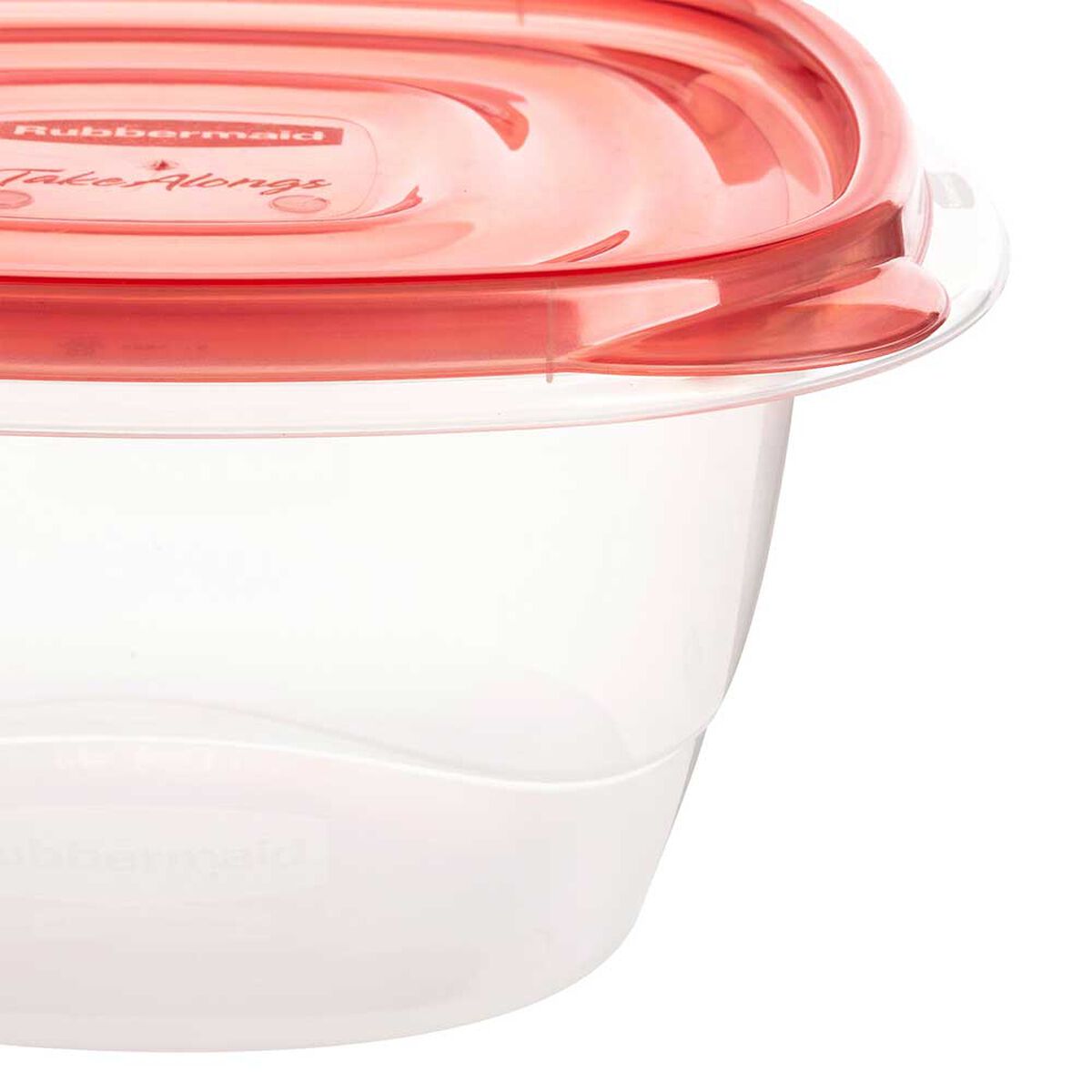 Set de 3 Contenedores Herméticos Rubbermaid Takealongs Cuadrado 1,2 lt