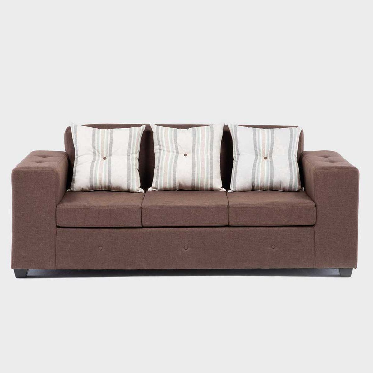 Sofá Mexx Muebles Ginebra 5 Cuerpos Chocolate