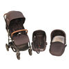 Coche Travel System 3 en 1 Omega Negro
