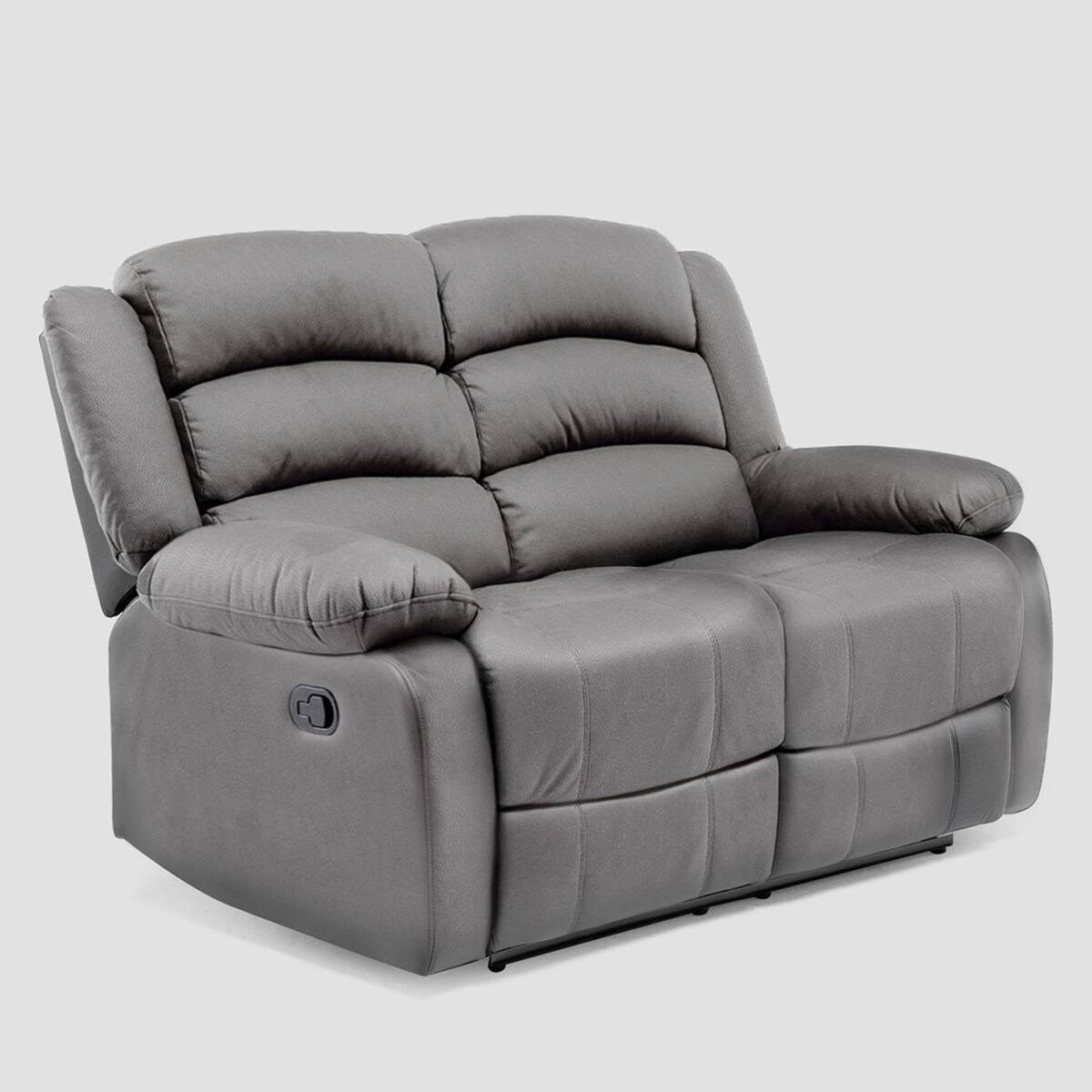 Sofá Daniels 8041LFFGR 2 Cuerpos Gris