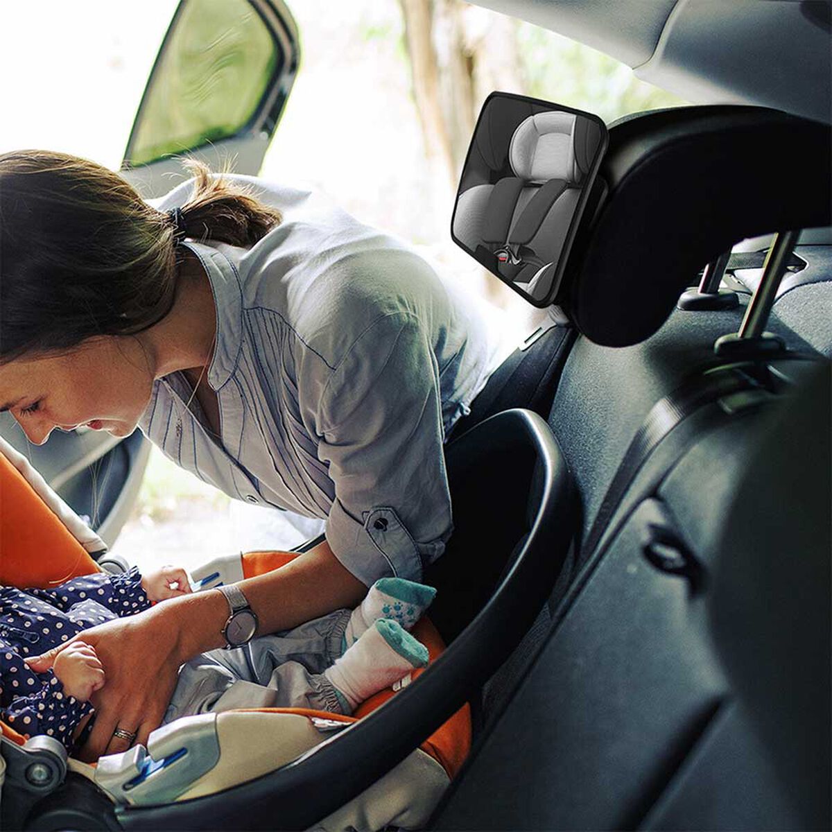 Espejo Auto Ajustable Bebesit