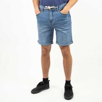 Bermuda Hombre Icono Azul-Claro