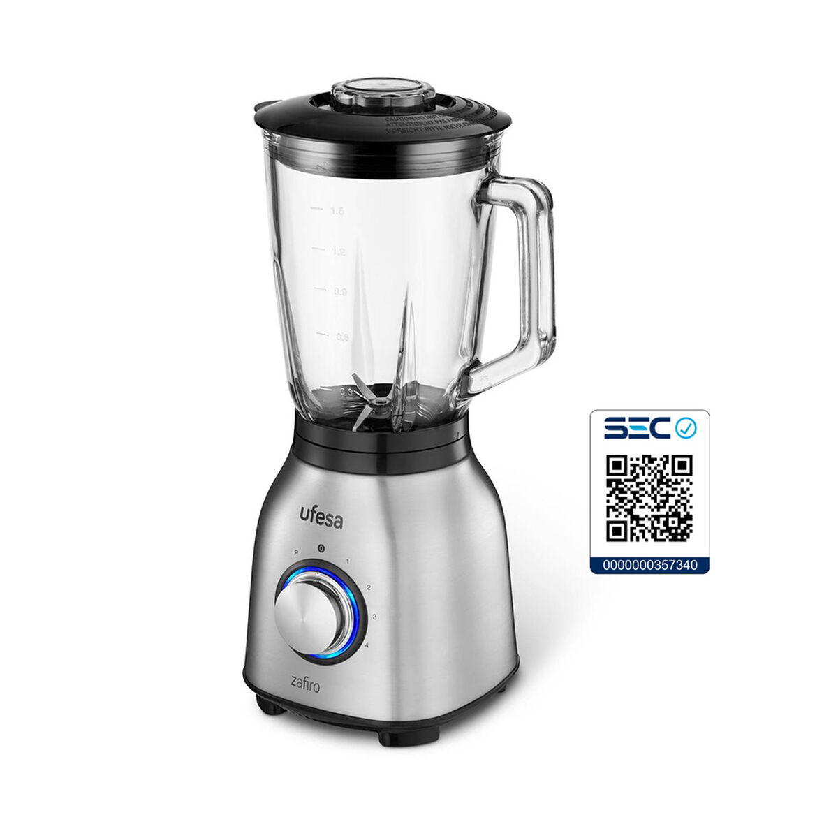 Licuadora Ufesa BS 4800 Zafiro 1,5 lts.