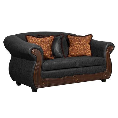 Imagen 2 del producto Sofá Black Factory Estambul 2 Cuerpos Negro