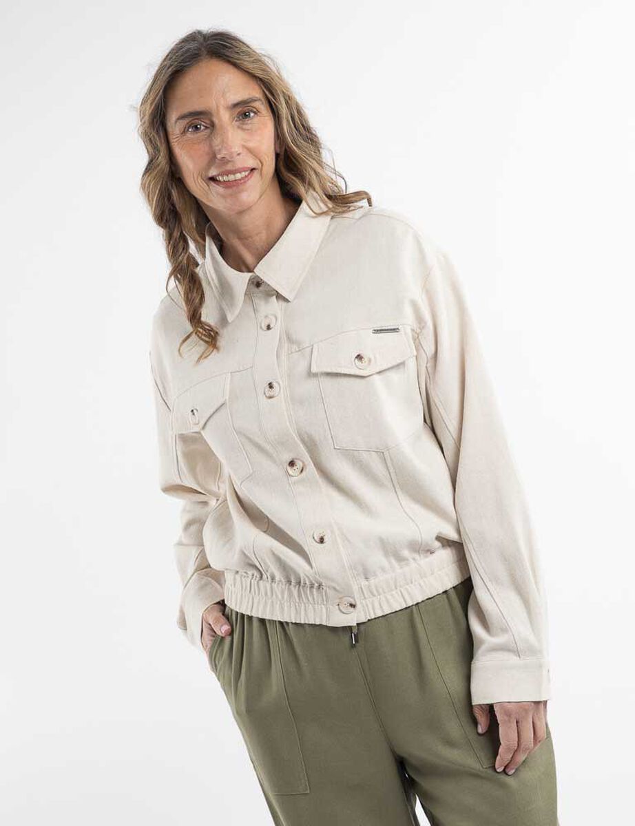 Chaqueta Lino Mujer Portman Club