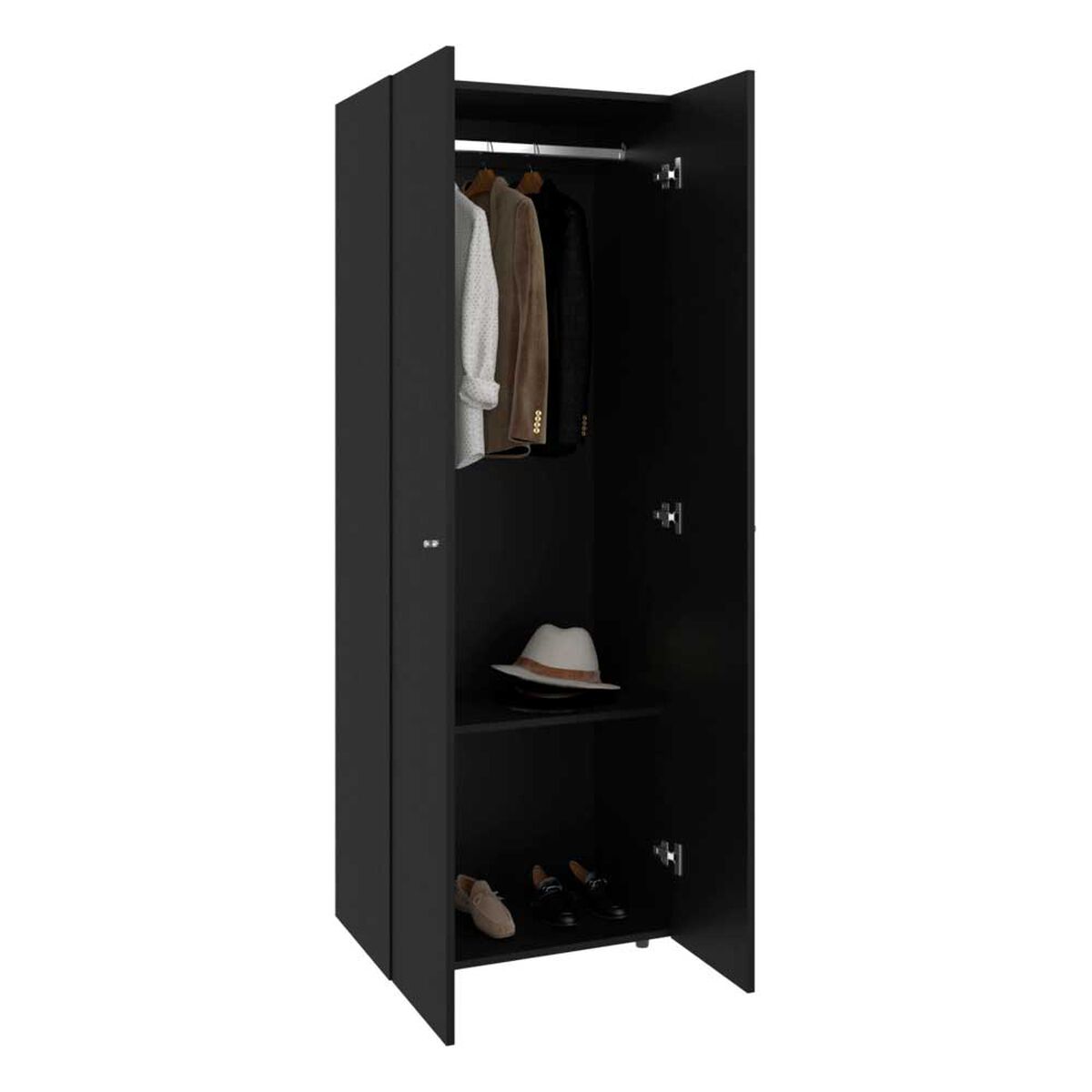 Clóset TuHome 2 Puertas Wengue