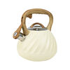 Tetera Doral Acero Inoxidable Afrodita 3 lts. Marfil