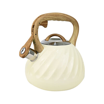 Tetera Doral Acero Inoxidable Afrodita 3 lts. Marfil