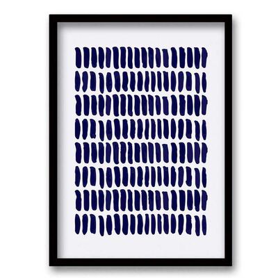 Imagen 1 del producto Cuadro Decorativo Retela Abstracto Azul III 70 x 50 cm