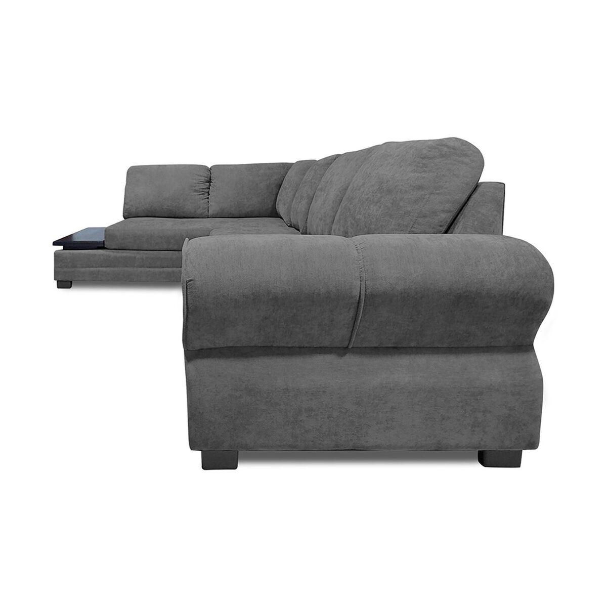 Sof&aacute; Seccional Living Factory Michigan 6 Cuerpos Gris