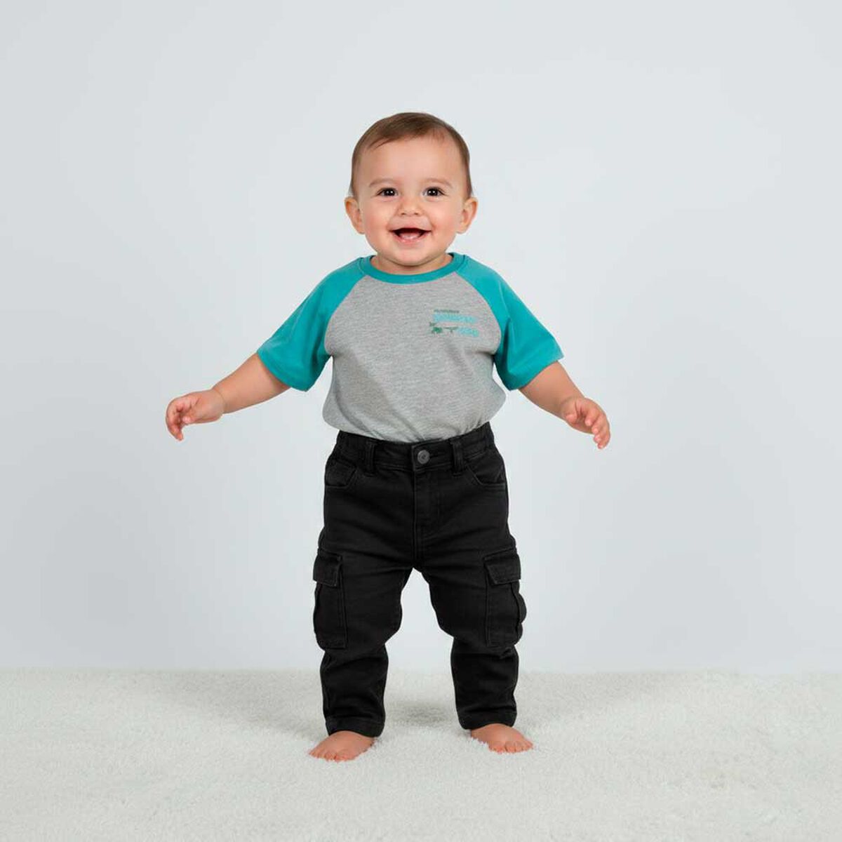 Polera Manga Corta Ni&ntilde;o Chess