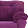 Sillón Muebles America Santa Fe 1 Cuerpo Lila