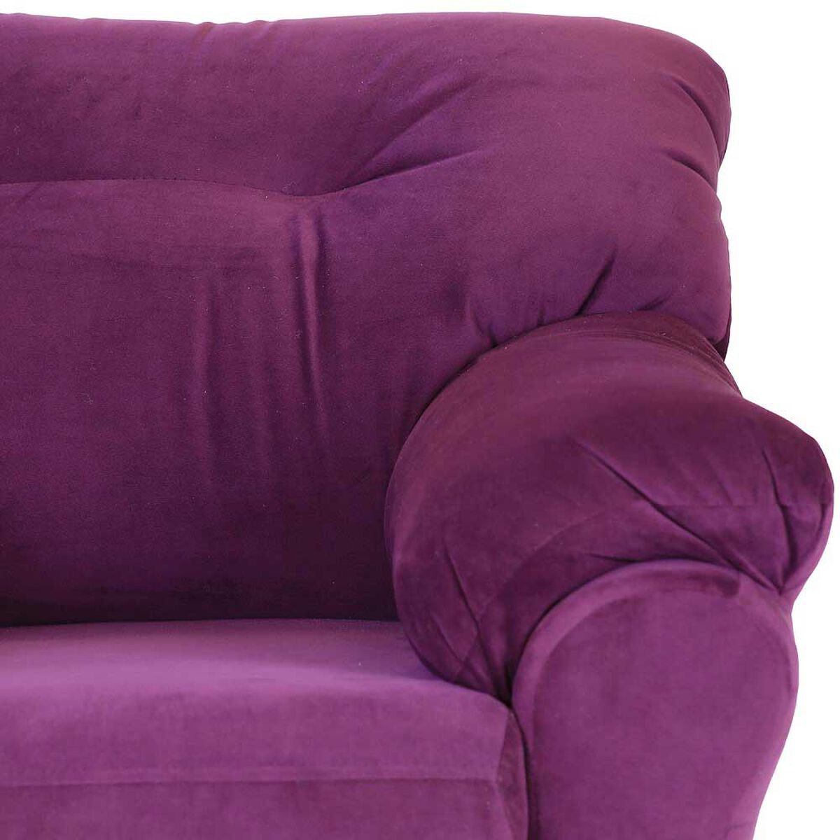 Sillón Muebles America Santa Fe 1 Cuerpo Lila