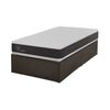 Cama Europea CIC Iron Smart 1,5 Plazas Ortopedic + Faldón