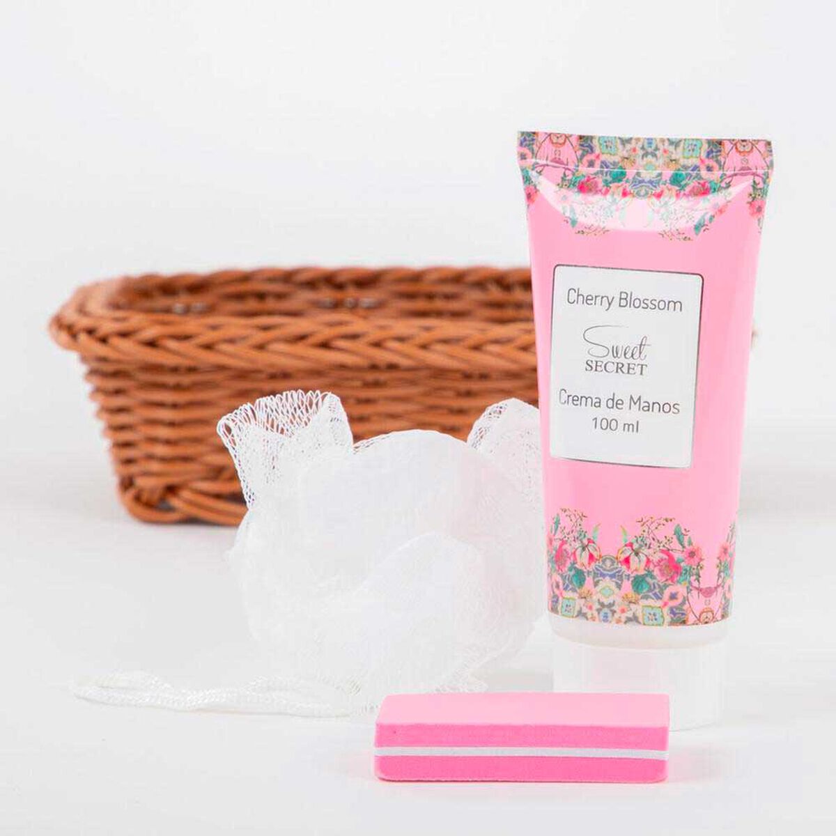 Pack Crema de Manos y Esponja Sweet Secret