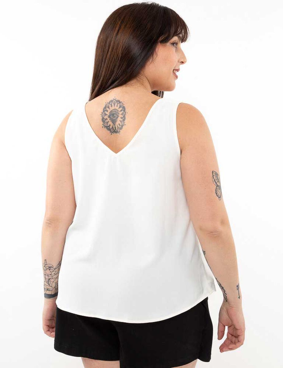 Blusa Sin Mangas Mujer Extralindas