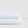 Set 2 Toallas de Ba&ntilde;o Cannon Bordada Merida Blanco