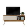 Rack TV Altavision Frizz 65" Café Claro