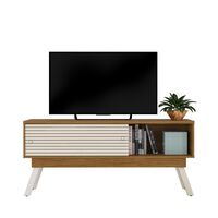 Rack TV Altavision Frizz 65"" Café Claro