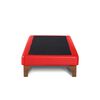 Base Europea Dividida Latam Home 1,5 Plazas Zen PU Rojo