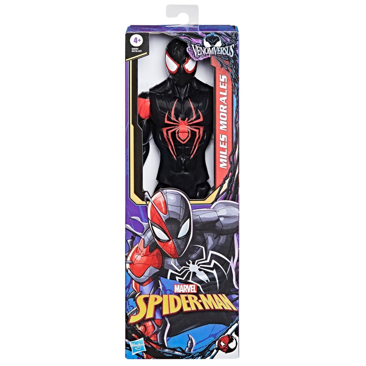 Figura Spiderman Titan Hero Series VenomVersus Miles Morales