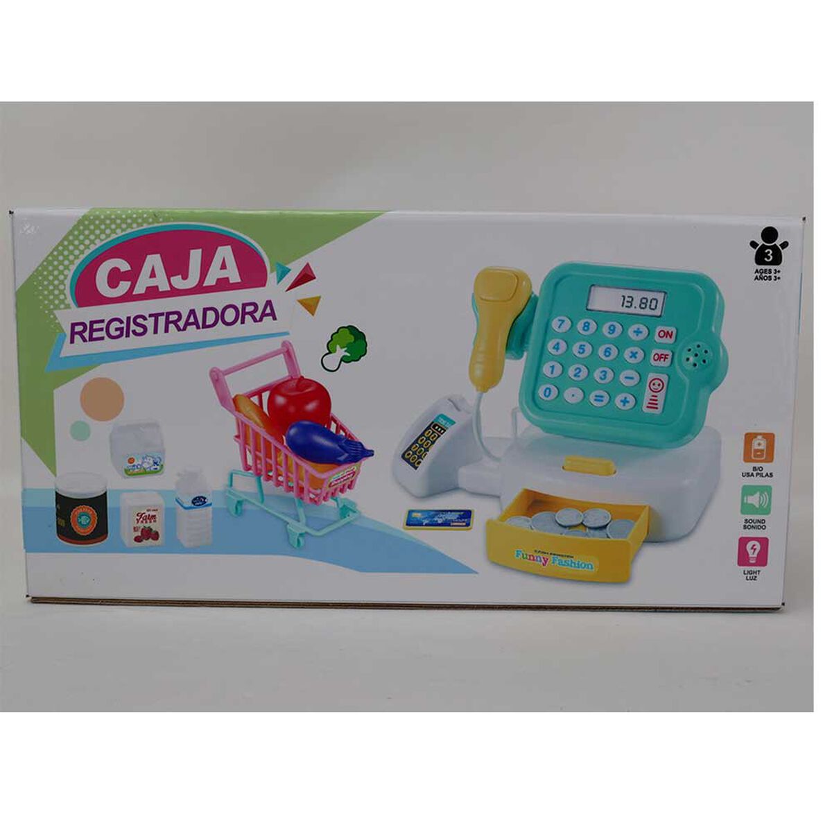 Caja de Supermercado con Accesorios Happy Valley