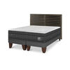 Cama Europea CIC King Lux + 1 Respaldo Rhone