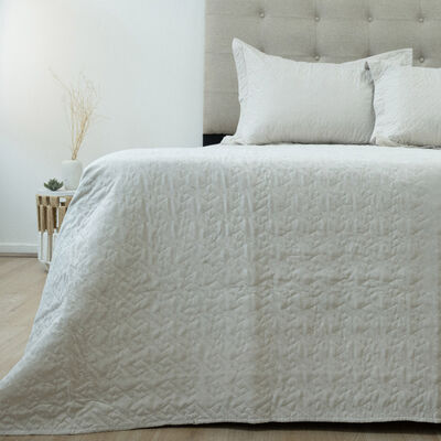 Quilt Doral 2,5 Plazas Lumi Velvety Beige