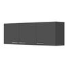 Mueble de Cocina Aereo Vekkahome Opie Gris