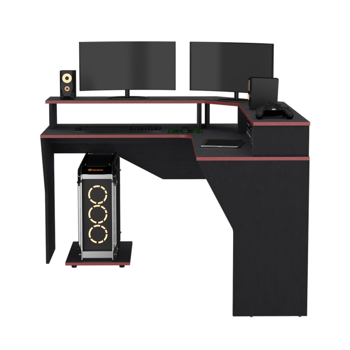 Escritorio Gamer TuHome Guma Wengue