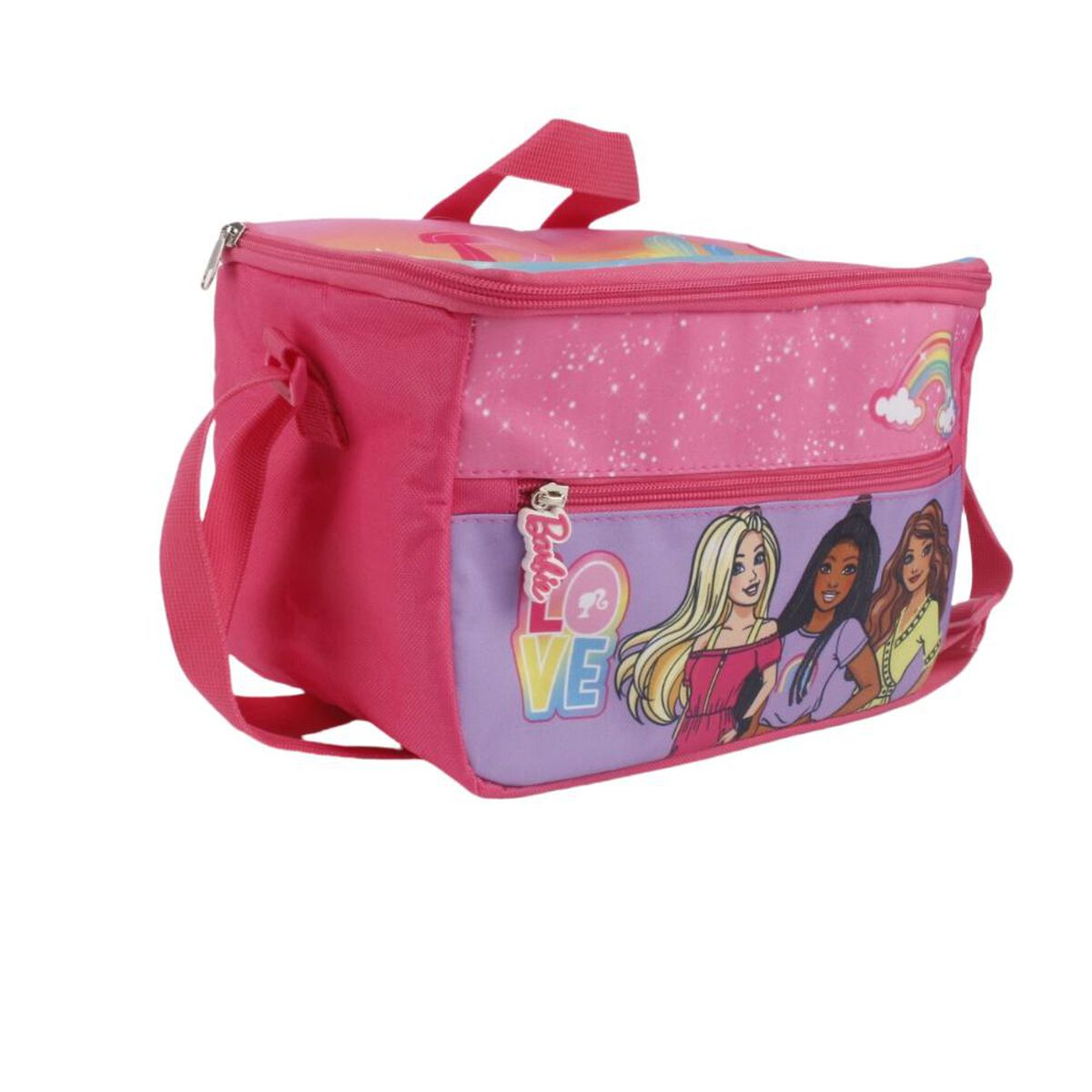 Lonchera Infantil Cuadrada Barbie
