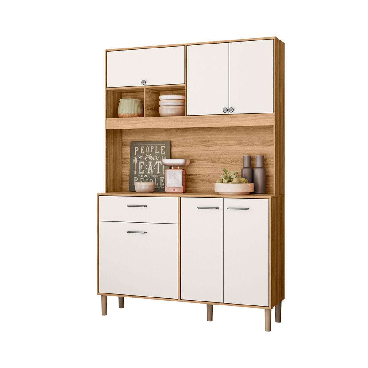 Kit De Cocina Vekkahome Erva Blanco