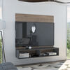 Panel TV TuHome Vassel Miel /Plomo Hasta 60"