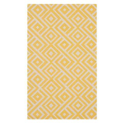 Imagen 1 del producto Alfombra Idetex Cotton Kali Amarillo 160 x 230 cm